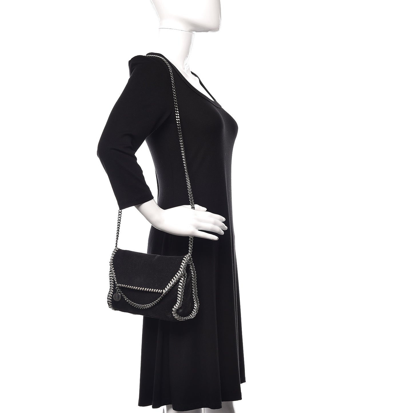 Shaggy Deer Mini Falabella Black