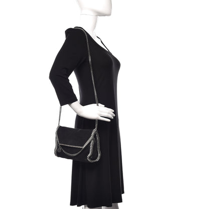 Stella McCartney Shaggy Deer Mini Falabella Black 2 of 11