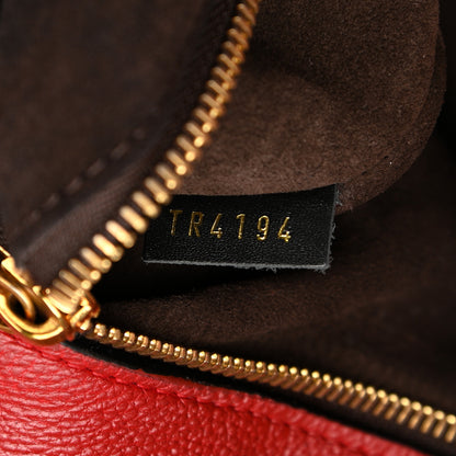 Louis Vuitton Monogram Cuir Orfevre Tote W PM Cherry 7 of 14