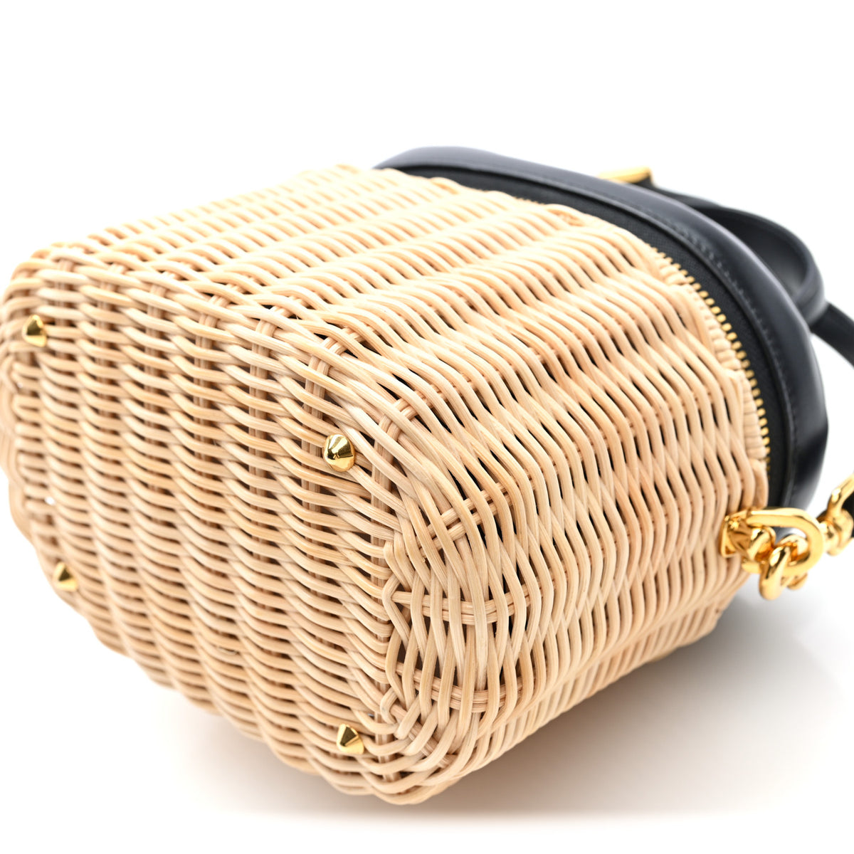 Wicker CD Vanity Black