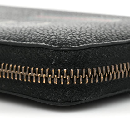 Gucci Calfskin Logo Zip Around Wallet Black 13 of 14