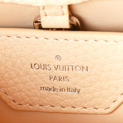 Louis Vuitton Taurillon Mechanical Flowers Capucines BB Dune 6 of 8