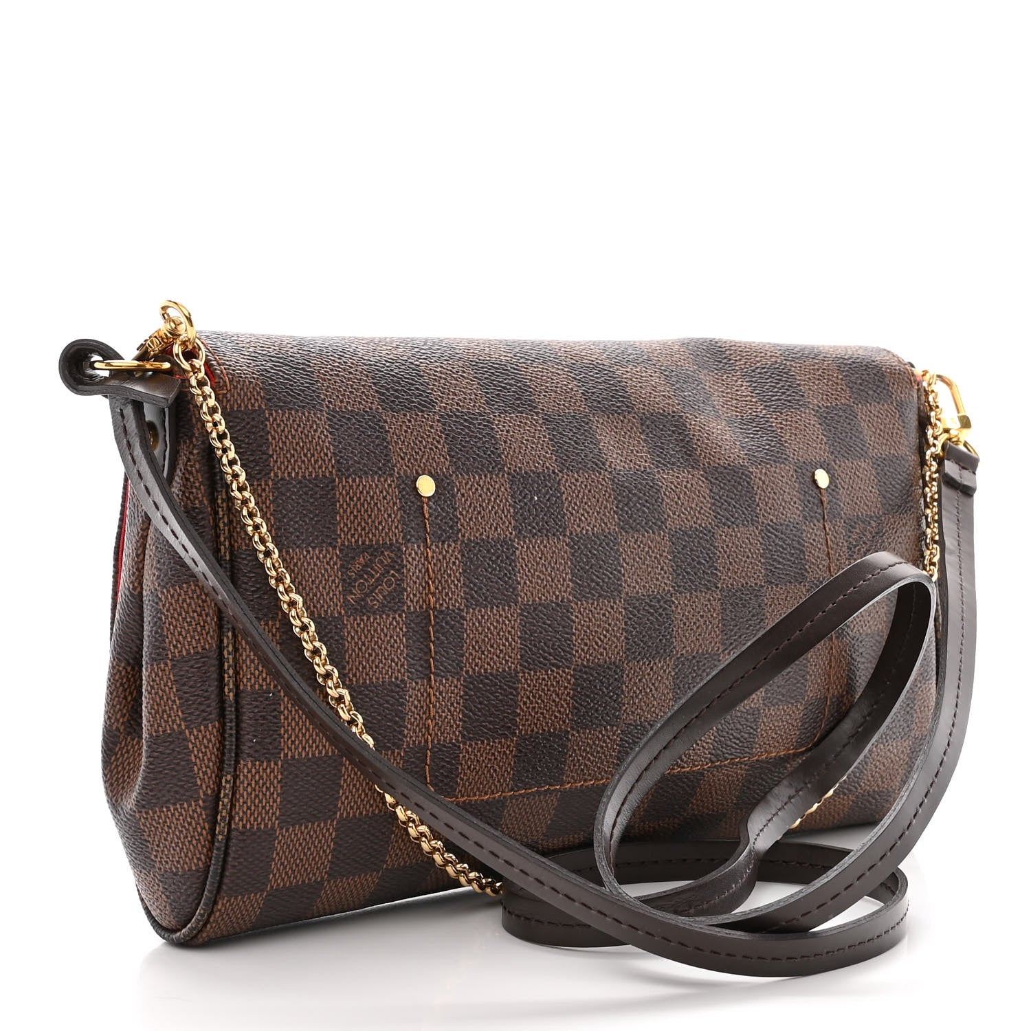 Louis Vuitton Damier Ebene Favorite MM 3 of 12