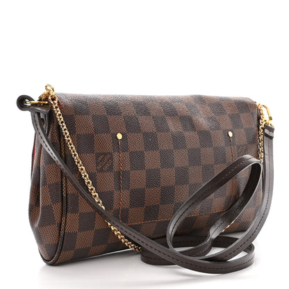 Louis Vuitton Damier Ebene Favorite MM 3 of 12