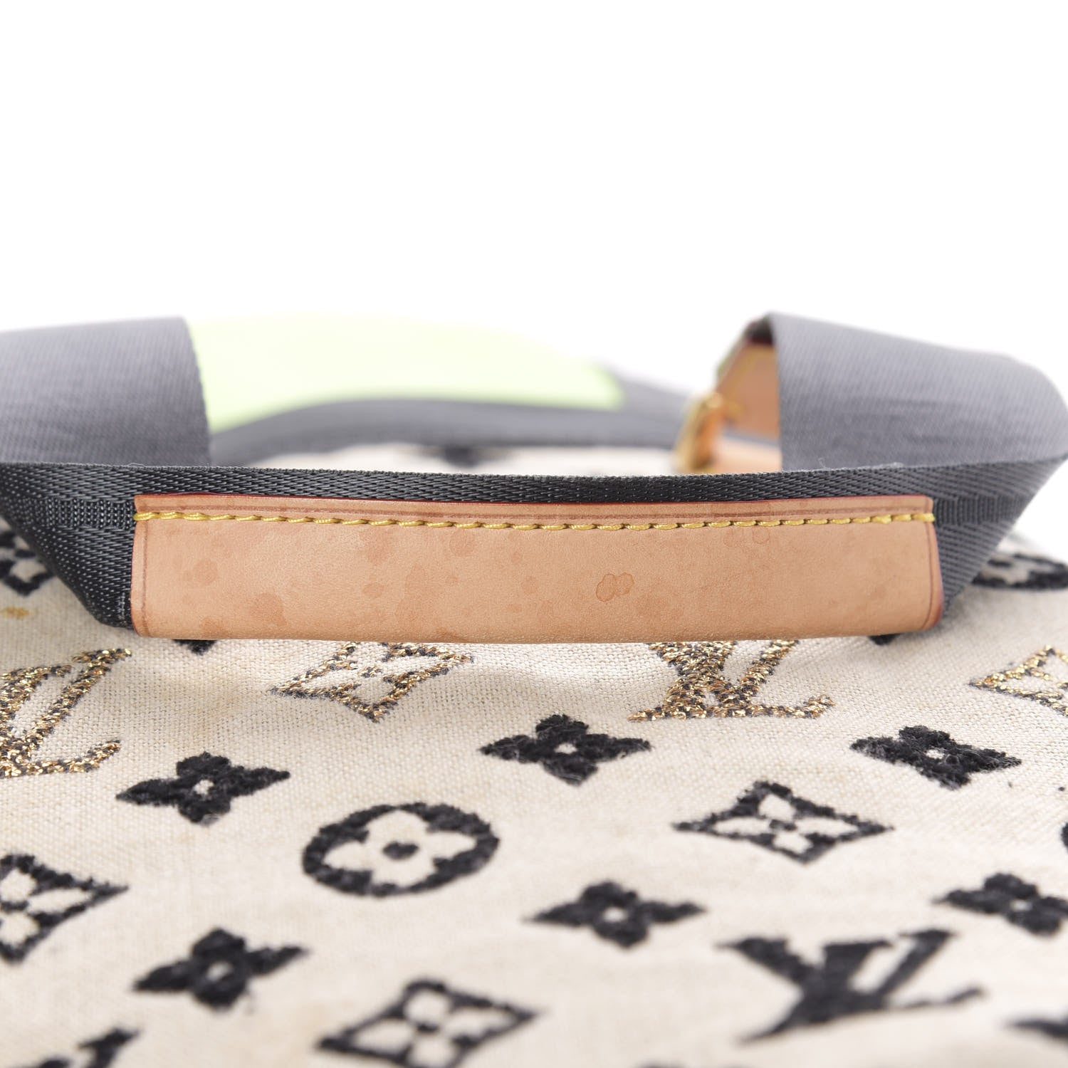 Louis Vuitton Fabric Jacquard Monogram Cheche Gypsy PM Vert 11 of 14
