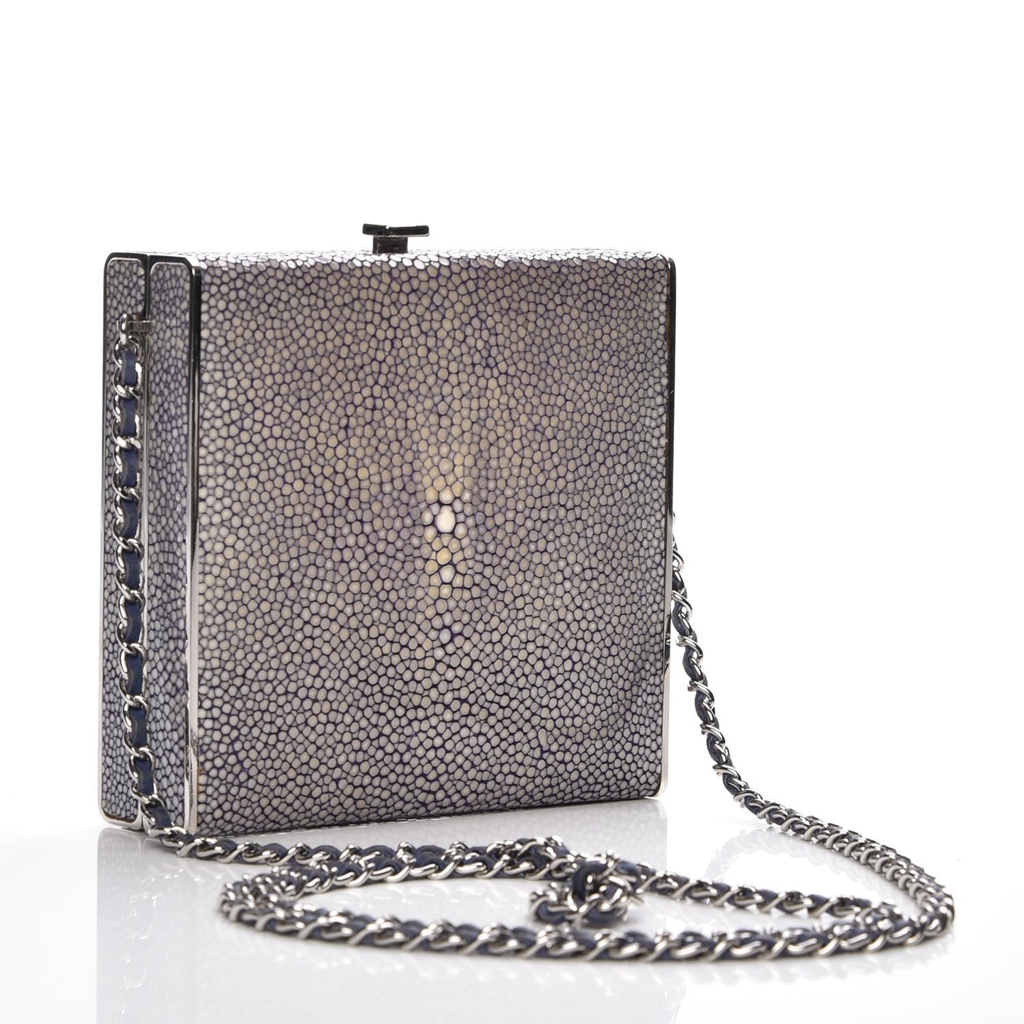 Stingray Box Clutch Blue