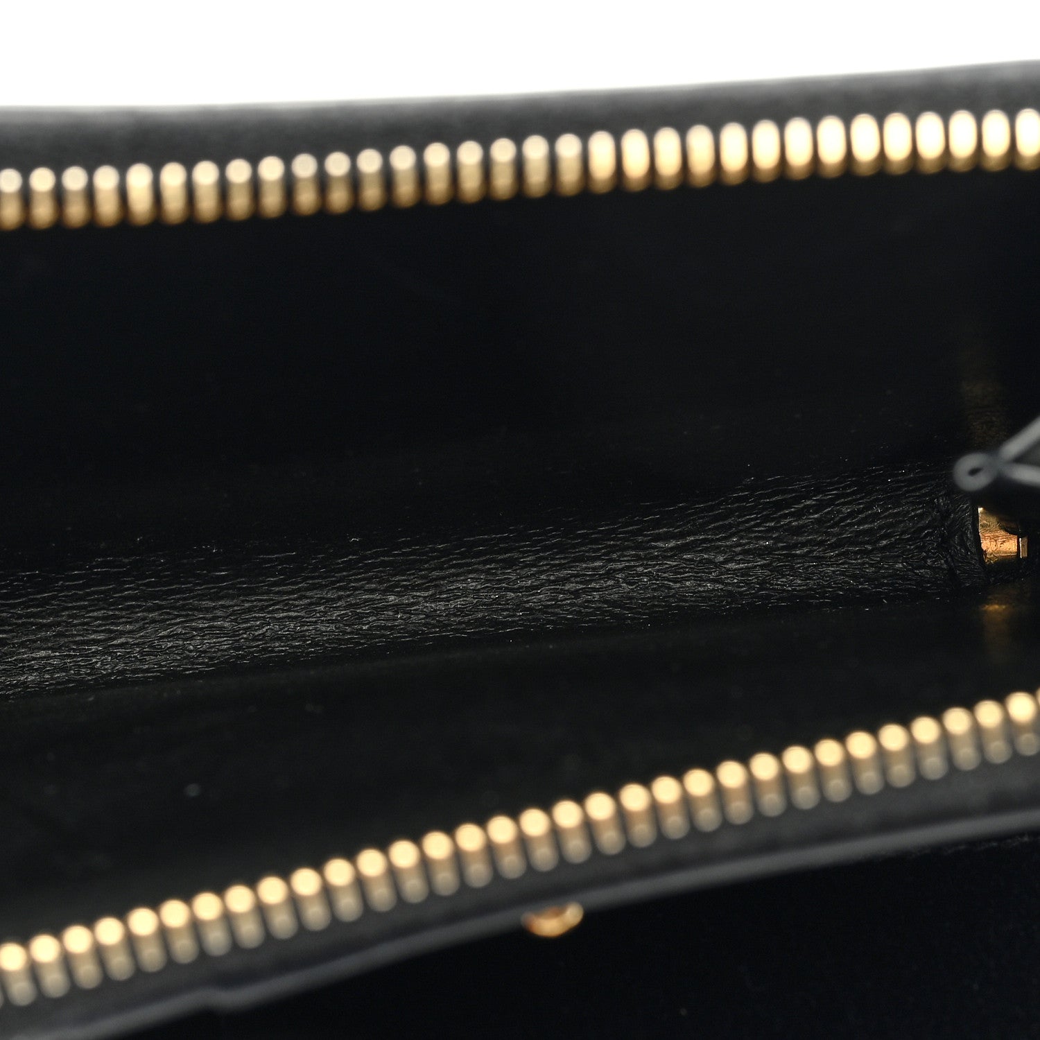 Saint Laurent Calfskin Compact Zip Around Wallet Black 6 of 7