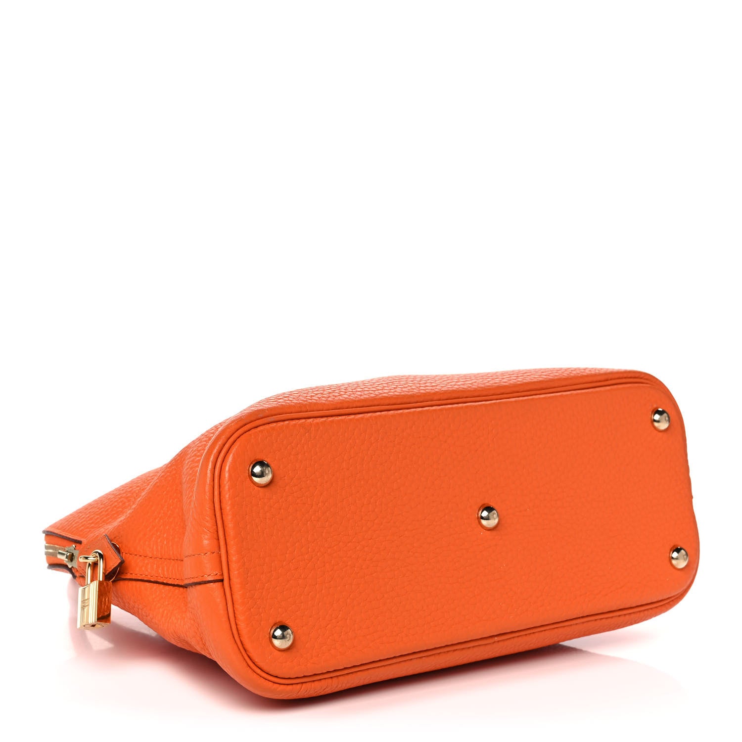Hermes Taurillon Clemence Bolide 31 Orange 3 of 9