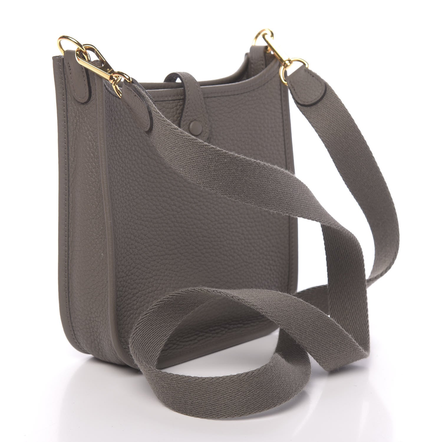 Hermes Taurillon Clemence Evelyne TPM Etain 3 of 11