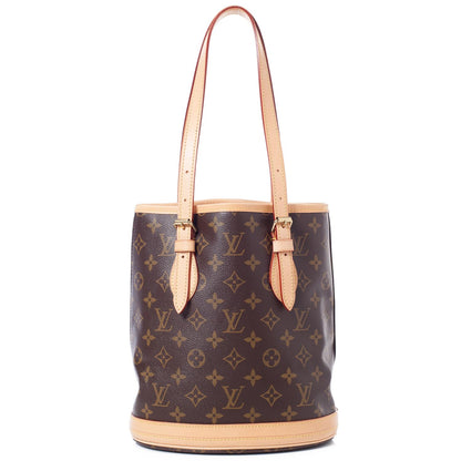 Louis Vuitton Monogram Petit Bucket 23 1 of 13