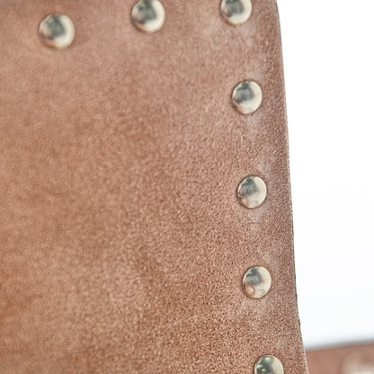 Valentino Garavani Pebbled Calfskin Medium Rockstud Flip Lock Crossbody Bag Skin Sorbet 8 of 8
