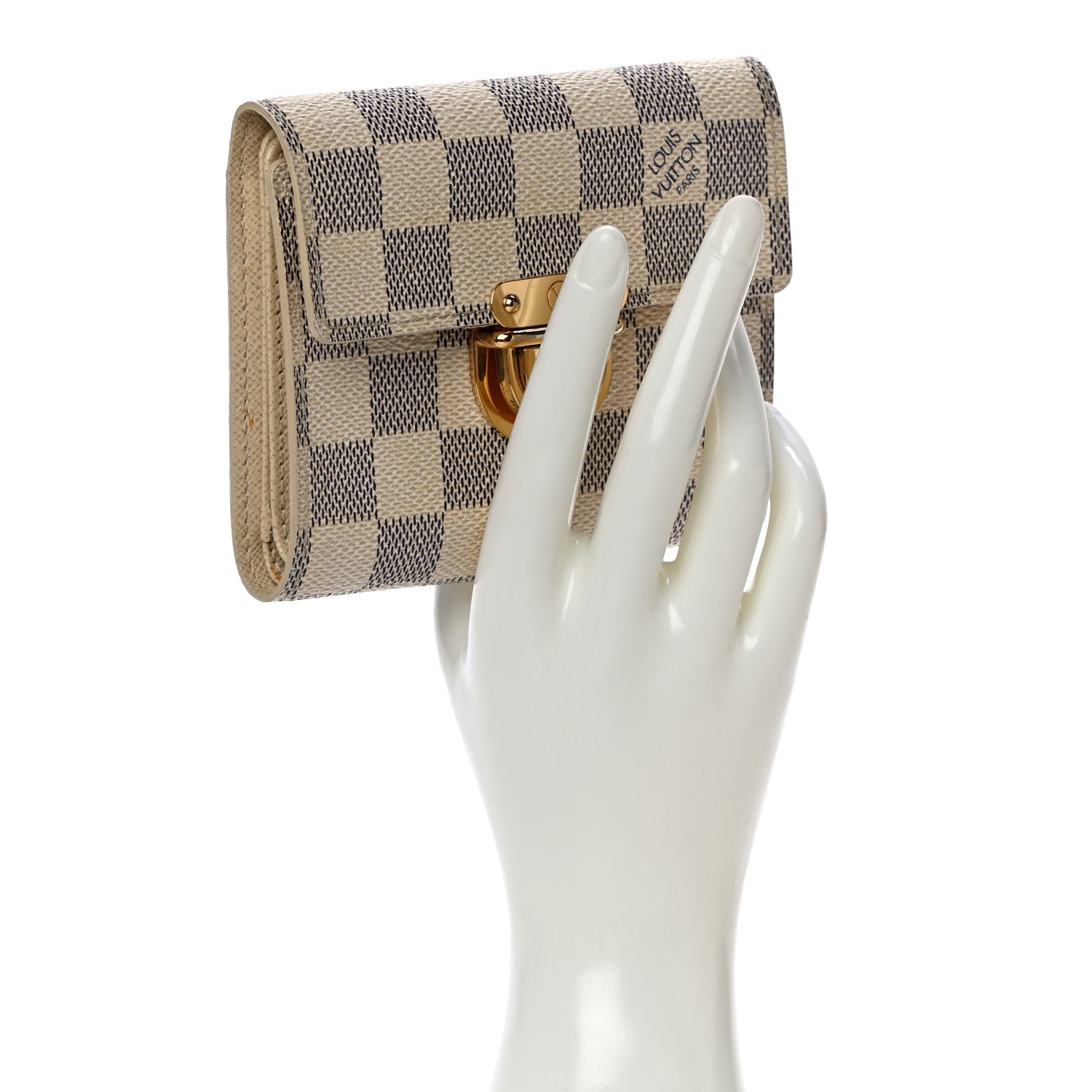 Louis Vuitton Damier Azur Koala Wallet 2 of 13