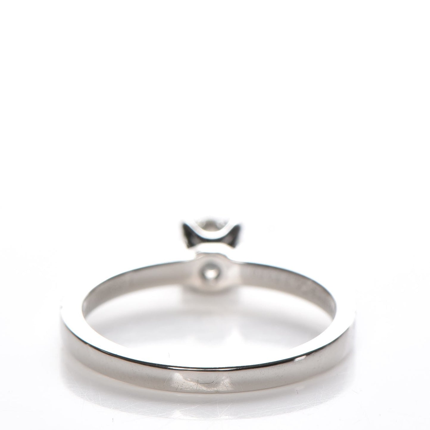 Platinum Diamond .32ct Novo Ring 5.25