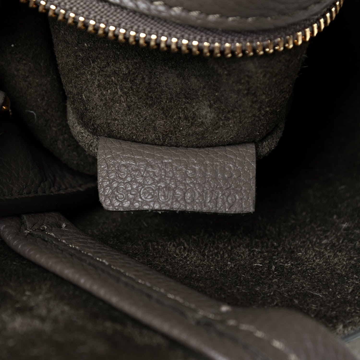 Celine Soft Grained Calfskin Small Belt Cabas Phantom Taupe 7 of 7