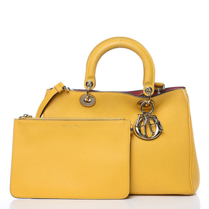 Christian Dior Calfskin Medium Diorissimo Tote Tournesol 3 of 14