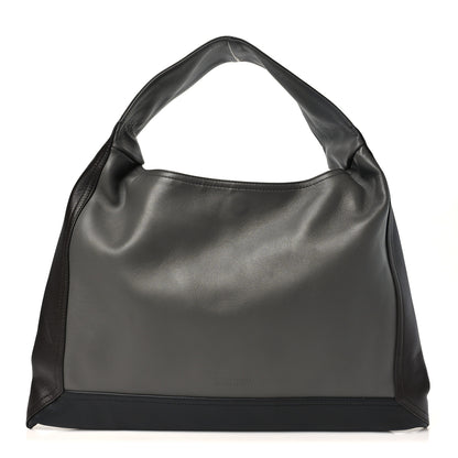 Bottega Veneta Silky Calfskin Hop Grey Brown Black 1 of 10