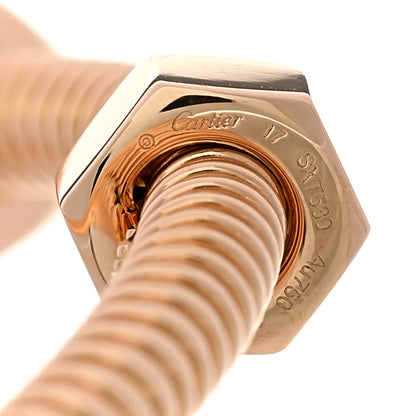Cartier 18K Pink Gold Ecrou de Cartier Bracelet 17 3 of 5