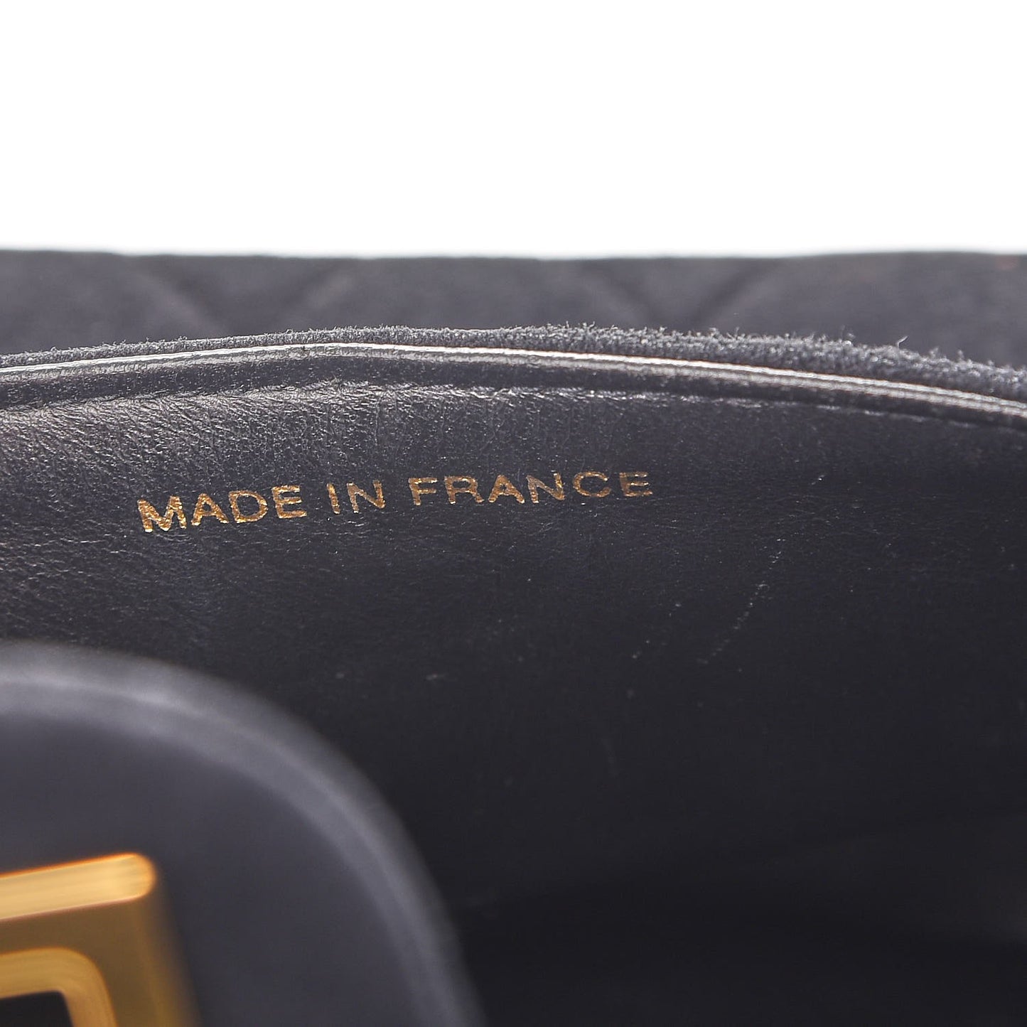Suede 2.55 Reissue 225 Flap Black