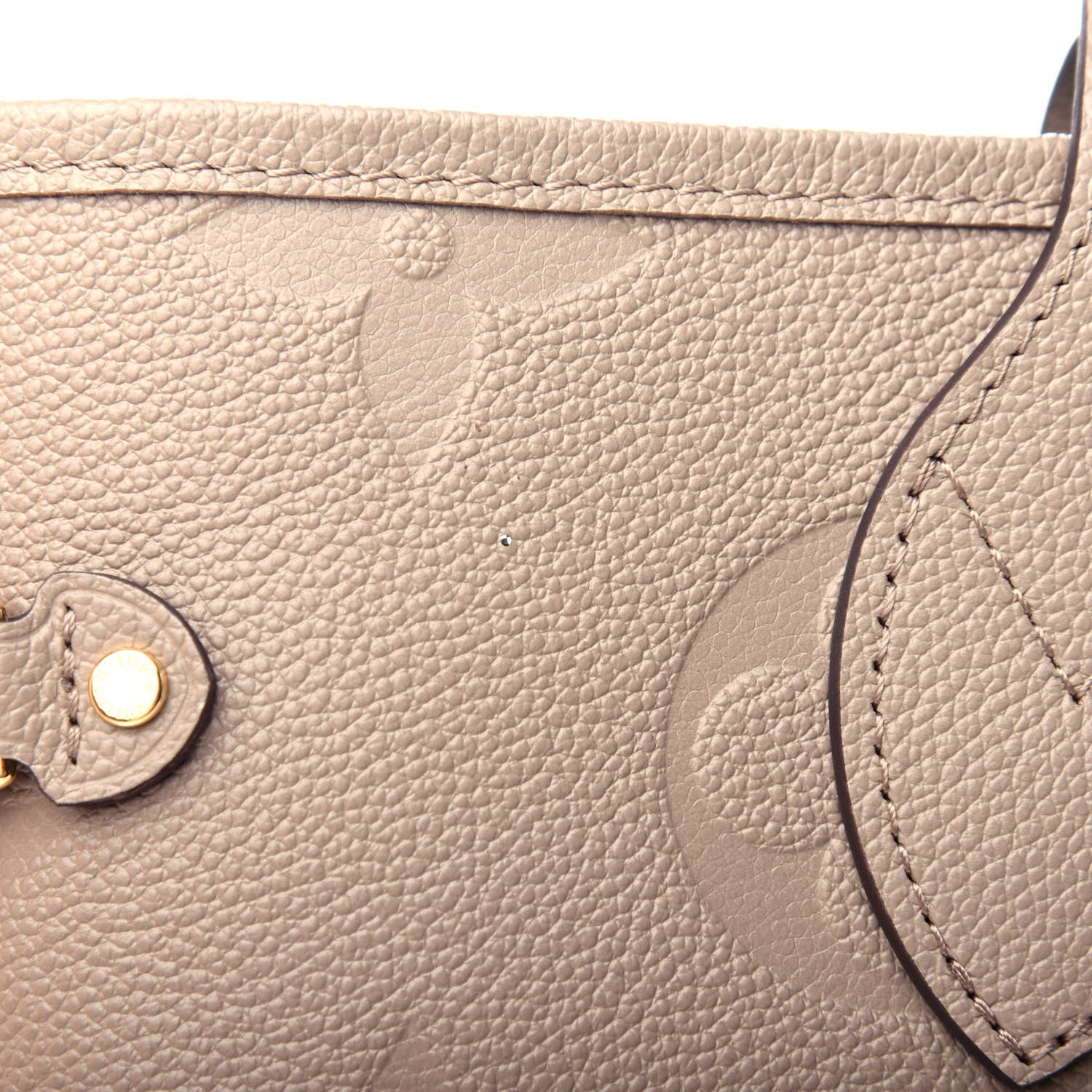Louis Vuitton Empreinte Monogram Giant Neverfull MM Tourterelle 12 of 12
