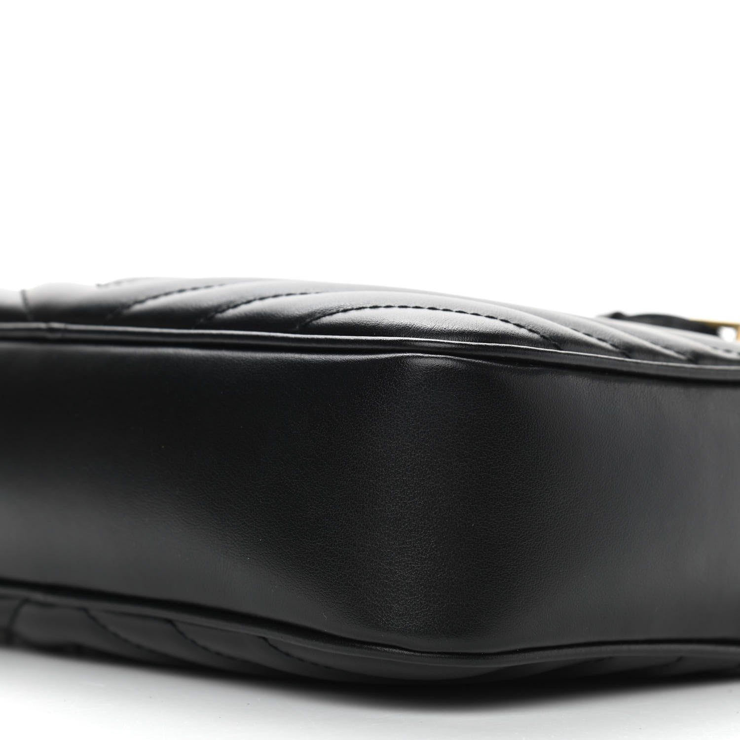 Saint Laurent Calfskin Matelasse Monogram Lou Camera Bag Black 10 of 11