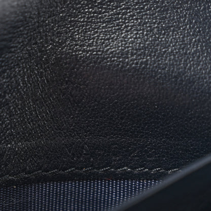 Christian Dior Oblique Saddle Card Holder Blue 8 of 13