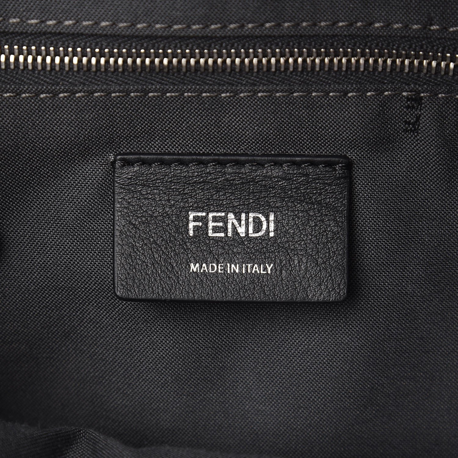 Fendi Vitello Century Nappa Flowerland Studded Mini Backpack White Ice Multicolor 6 of 9