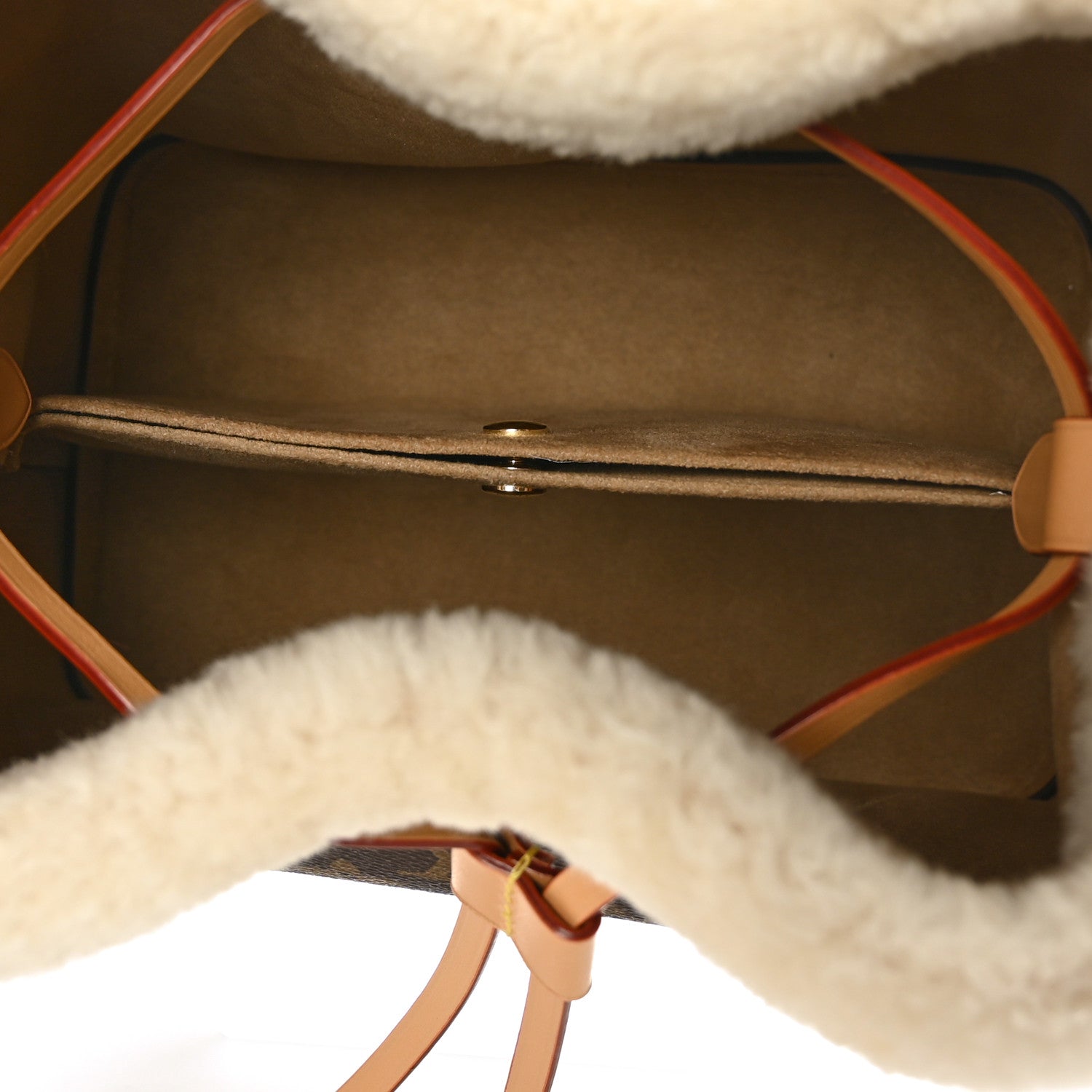 Louis Vuitton Monogram Shearling Cozygram Neonoe BB 4 of 6