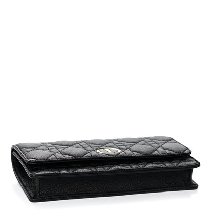 Christian Dior Supple Calfskin Caro Belt Bag Black 4 of 12
