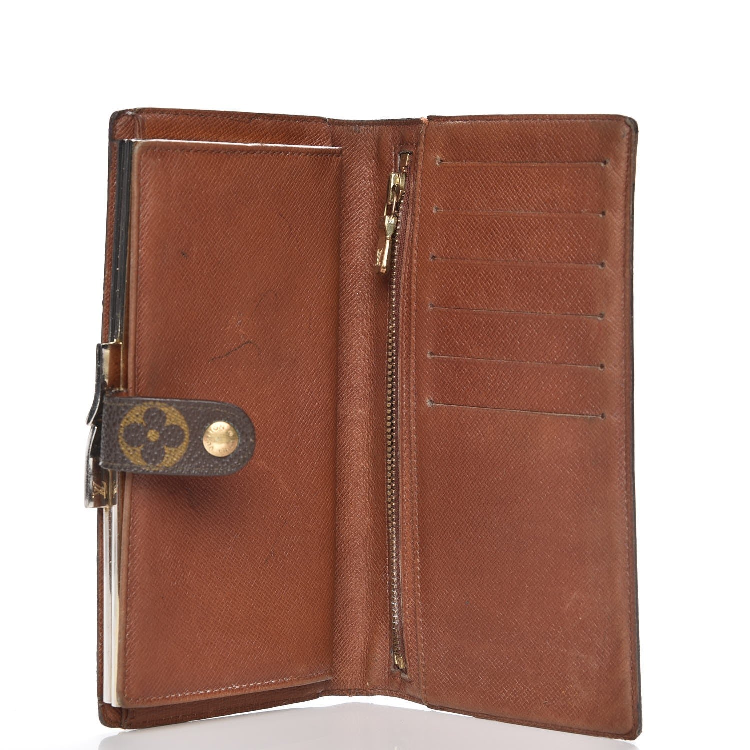 Louis Vuitton Monogram Continental French Purse Wallet 5 of 10