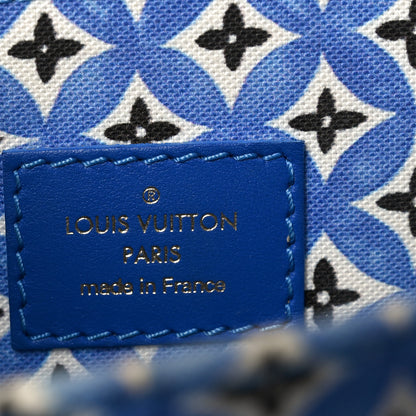 Louis Vuitton Monogram Giant By The Pool Pochette Metis MM Blue 6 of 9