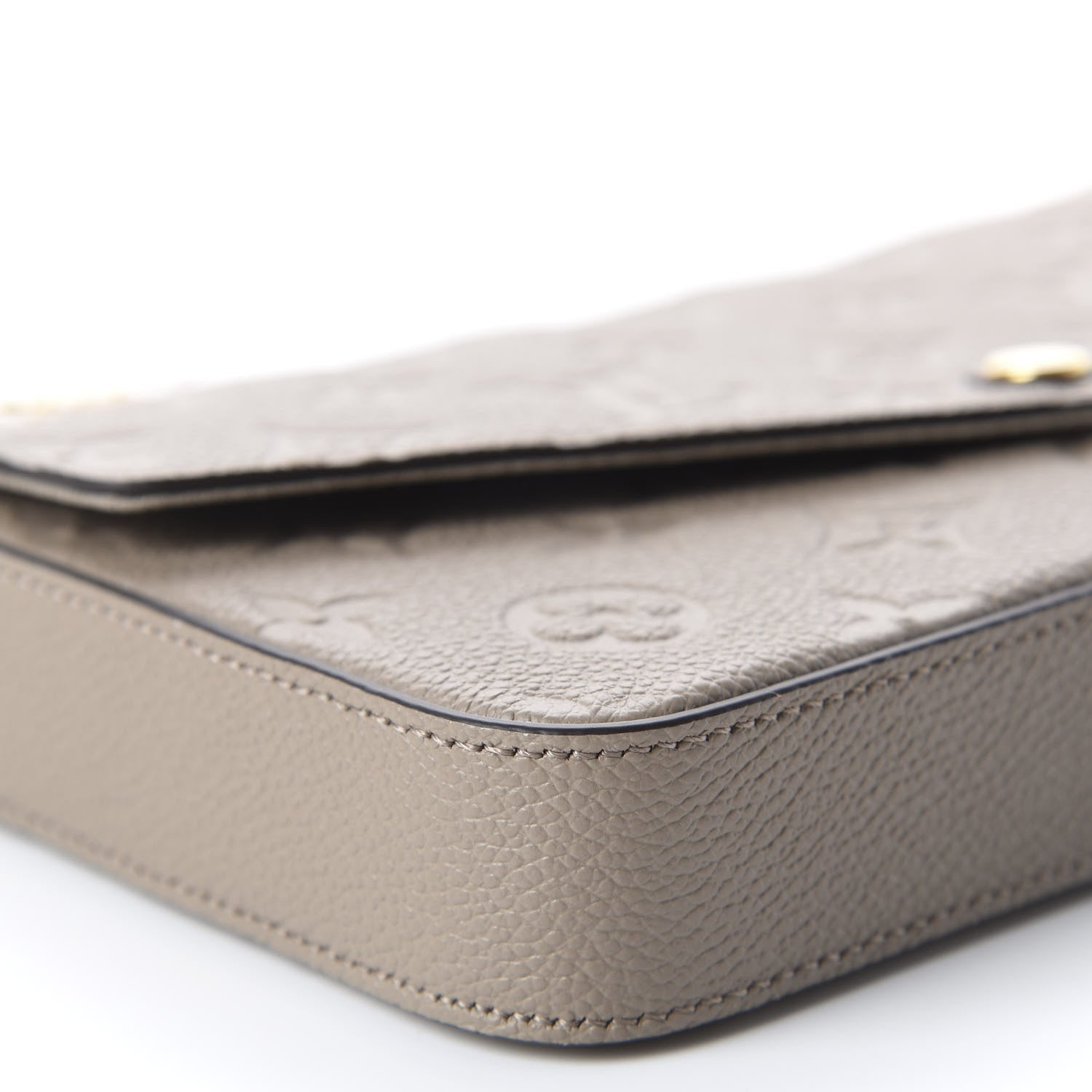 Louis Vuitton Empreinte Pochette Felicie Chain Wallet Tourterelle 5 of 10