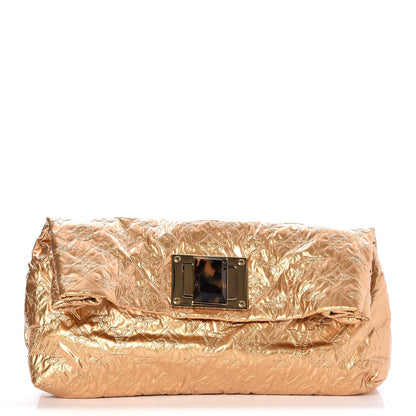 Louis Vuitton Jacquard Quilted Monogram Altair Clutch Gold 1 of 7