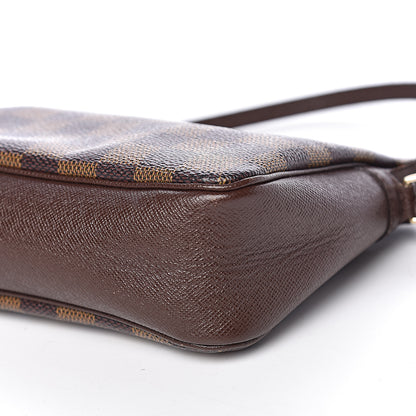 Louis Vuitton Damier Ebene Trousse Make Up Bag Pochette 9 of 10