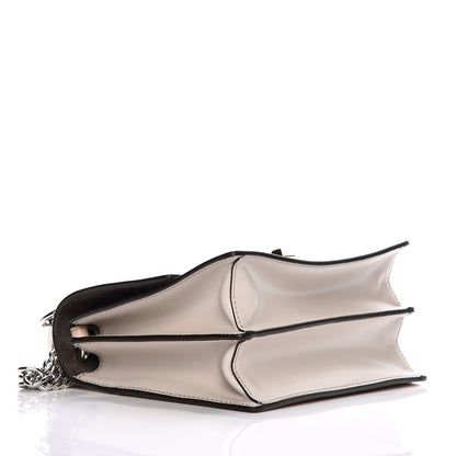 Fendi Snakeskin Vitello Liberty Studded Small Kan I Shoulder Bag White 4 of 8