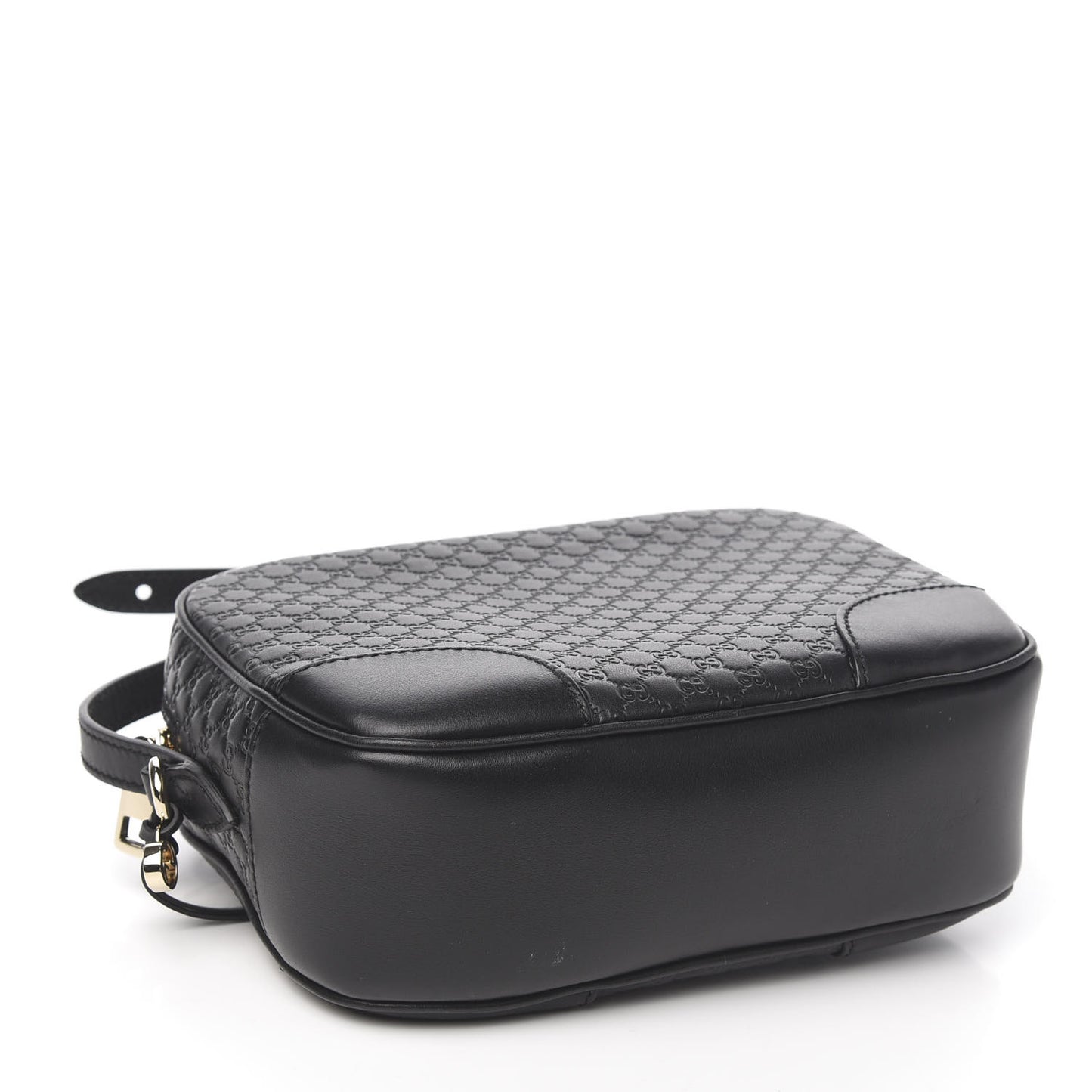 Microguccissima Mini Bree Messenger Bag Black