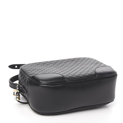 Gucci Microguccissima Mini Bree Messenger Bag Black 3 of 8