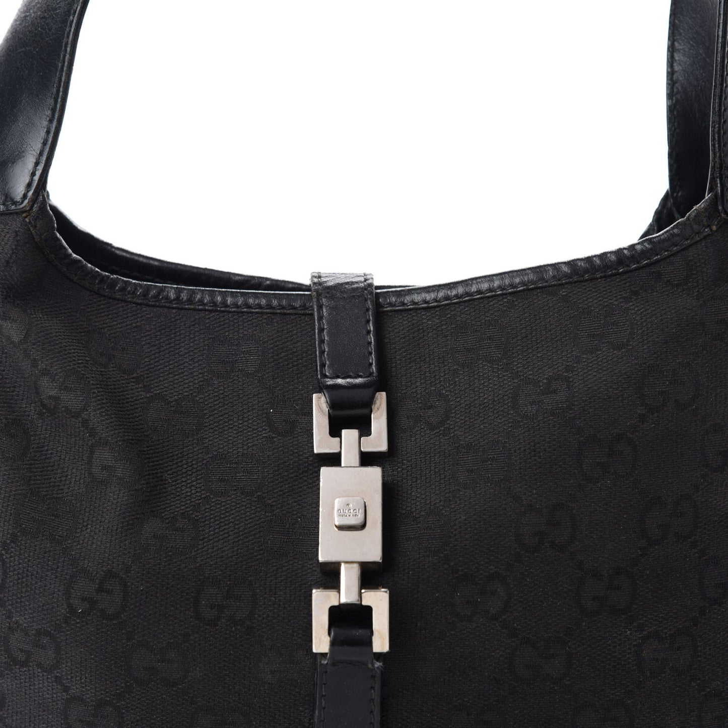 Monogram Small Jackie O Hobo Black
