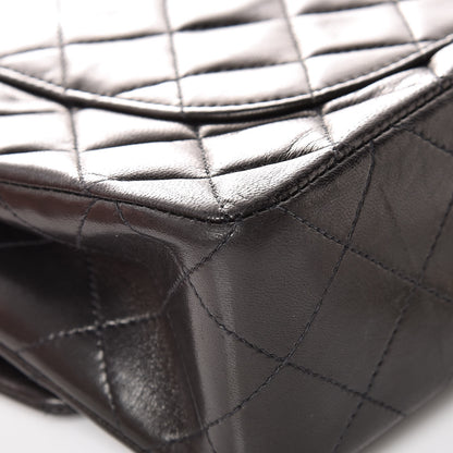 Chanel Lambskin Quilted Small Double Flap Black 13 of 14