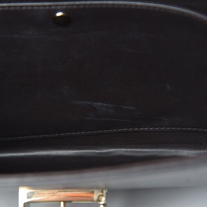 Gucci Calfskin Medium 1973 Shoulder Flap Bag Dark Brown 10 of 23