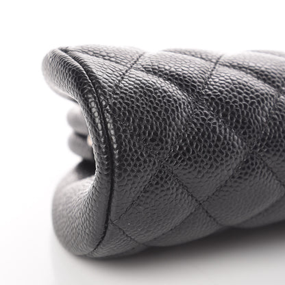 Chanel Caviar Quilted Timeless Clutch Black 8 of 10
