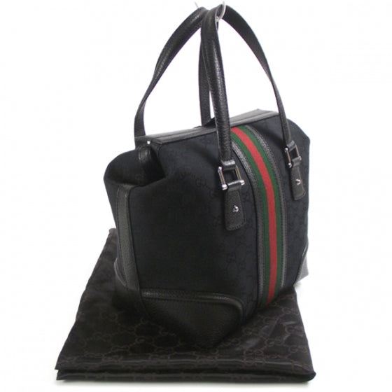 Gucci Monogram Treasure Boston Tote 3 of 11