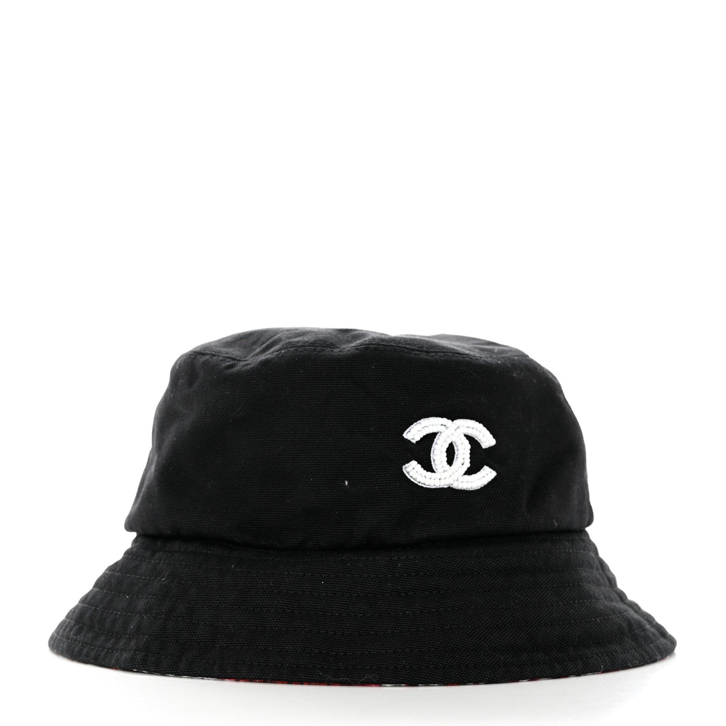Cotton Pearl CC Bucket Hat M Black
