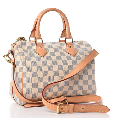 Louis Vuitton Damier Azur Speedy Bandouliere 25 3 of 13