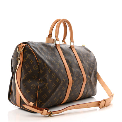 Louis Vuitton Monogram Keepall Bandouliere 45 3 of 11
