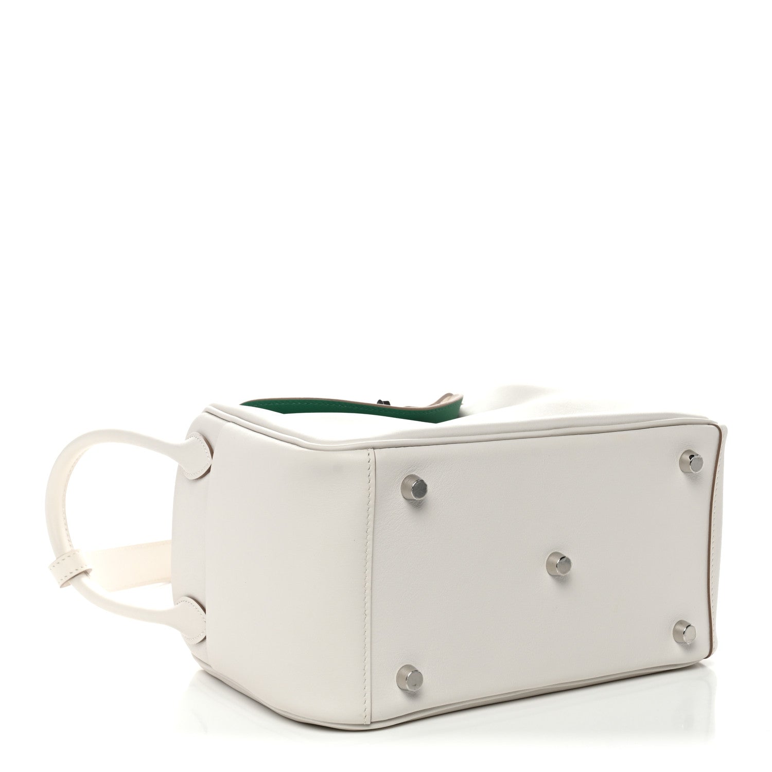 Hermes Swift Verso Lindy 26 Gris Pale Vert Vertigo 4 of 11