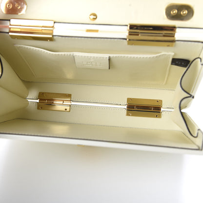 Gucci Plexiglass Mini Sylvie 1969 Top Handle Bag Ivory 5 of 10