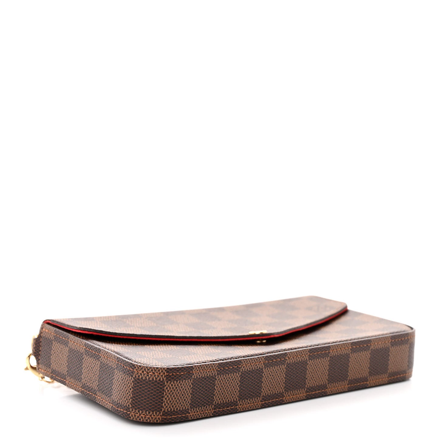 Damier Ebene Pochette Felicie Chain Wallet