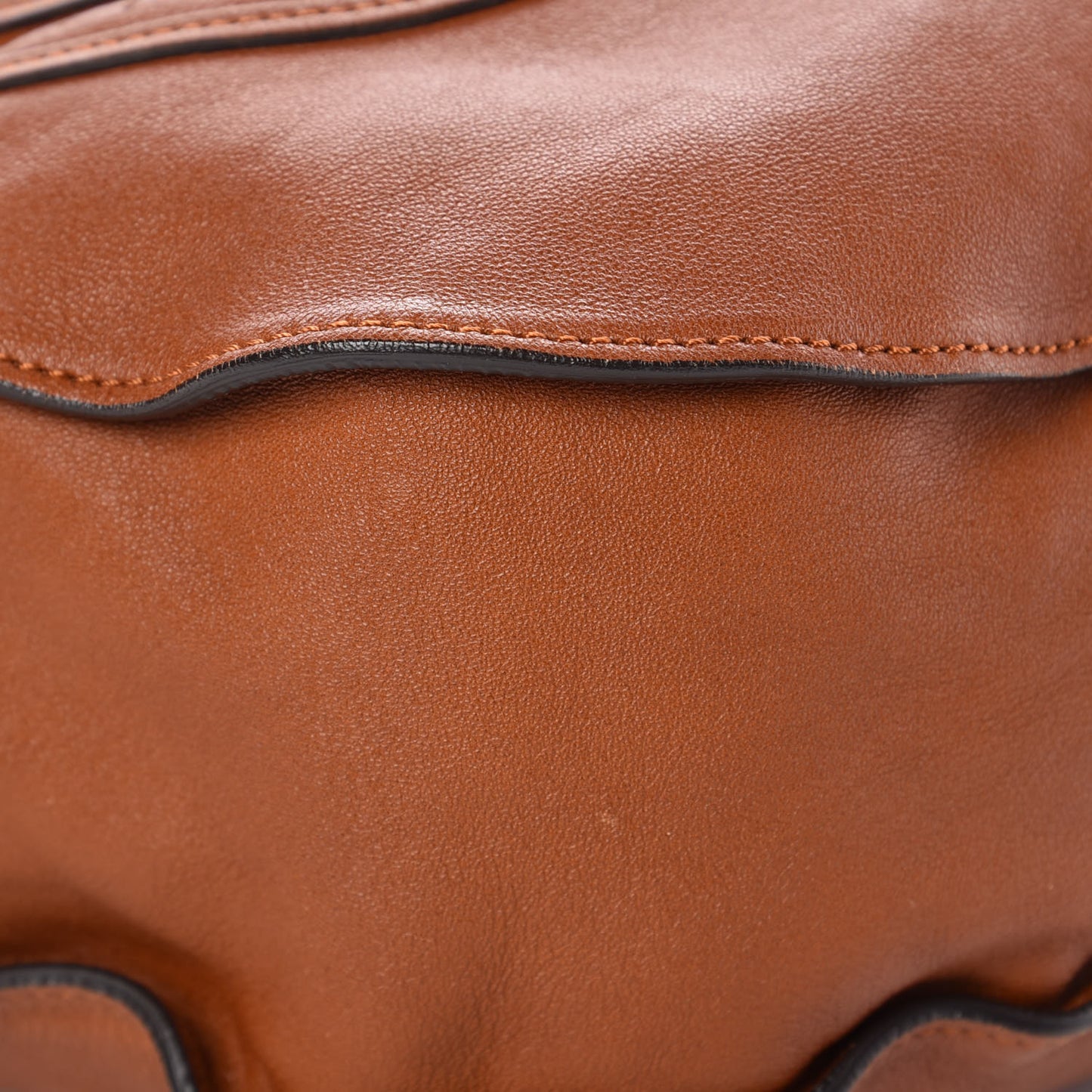 Calfskin Large Marcie Hobo Mahogany