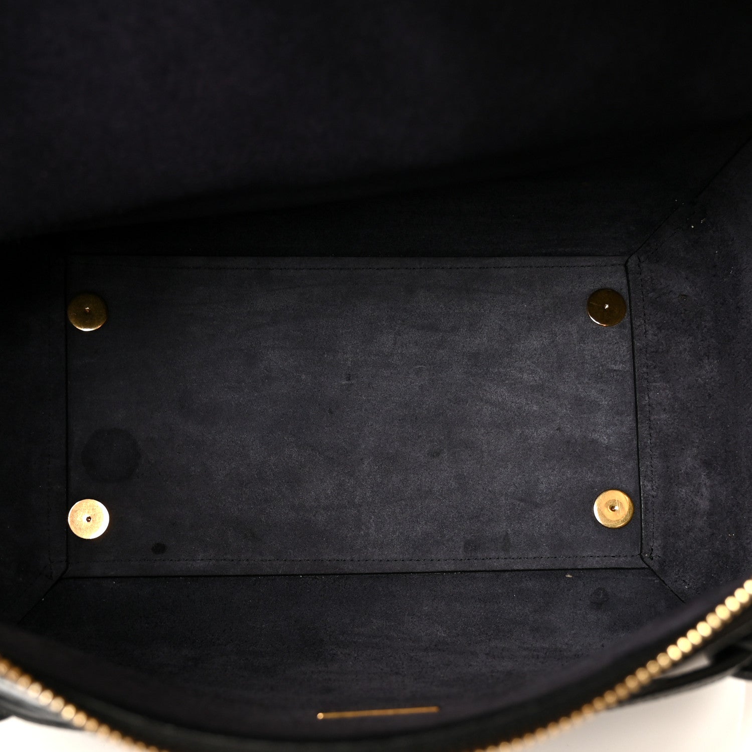 Celine Grained Calfskin Mini Belt Bag Black 5 of 11