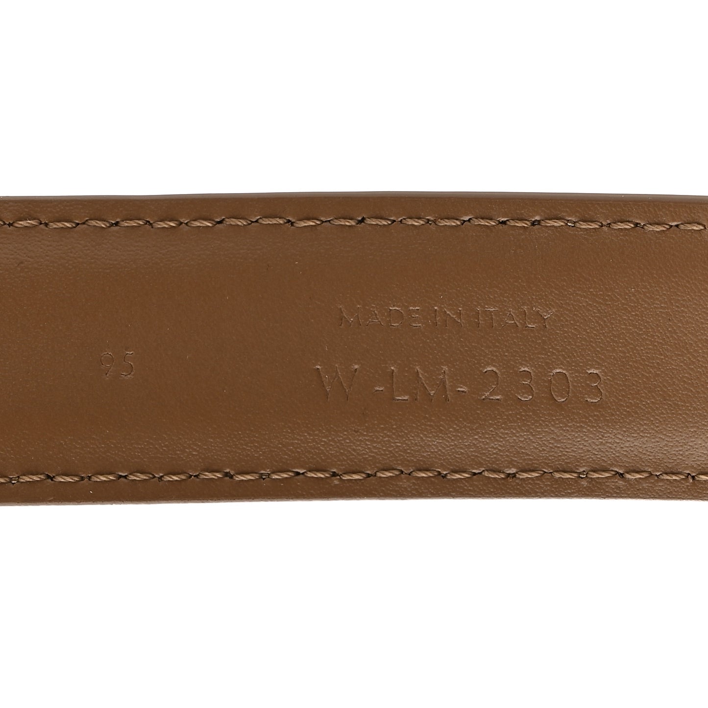 Box Calfskin Medium 25mm Triomphe Belt 95 Tan